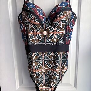 Bleu Rod Beattie - Tribal Print One Piece